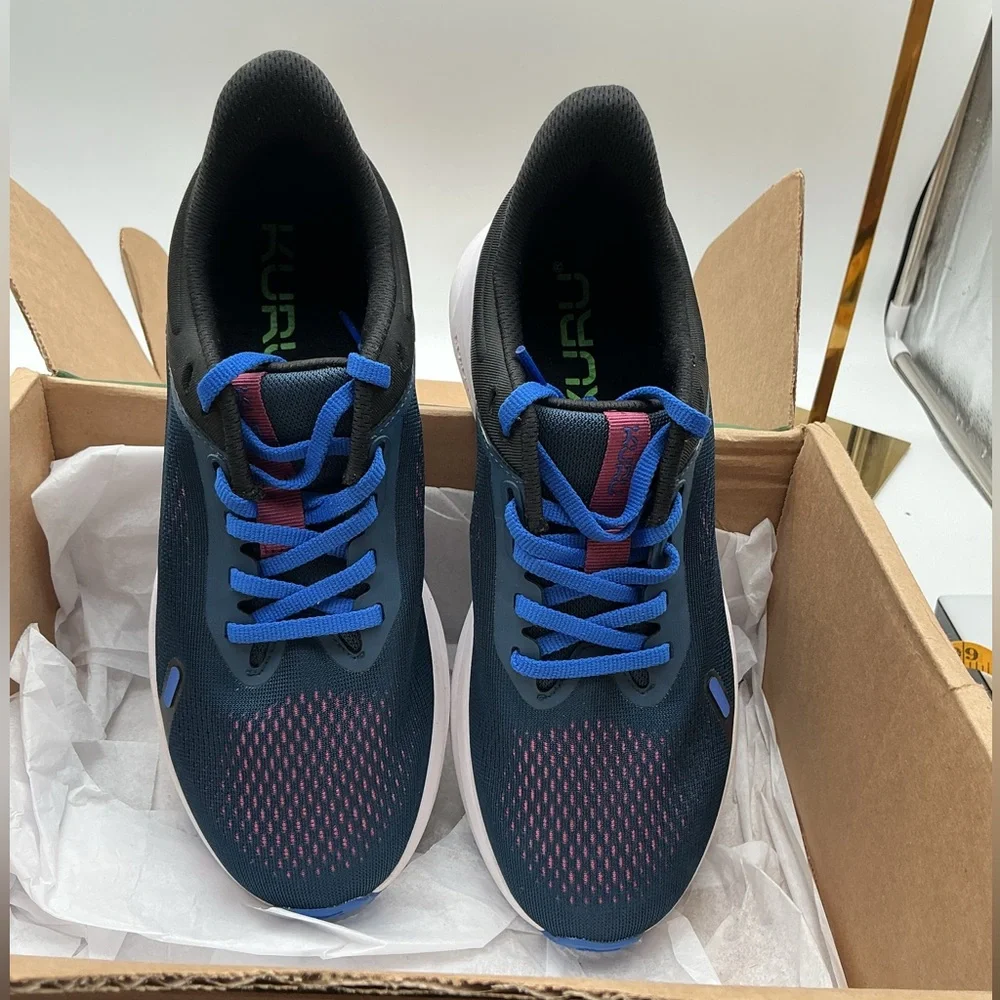 KURU ATOM Fusion Women's‎ Athletic Shoe in Black and Blue size 11